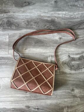 Mia and Luca Crossbody Bag with Contrast Trim